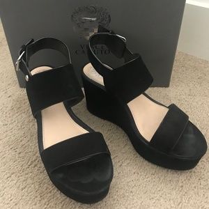 Vince Camuto Women's Karlan Wedge Sandal